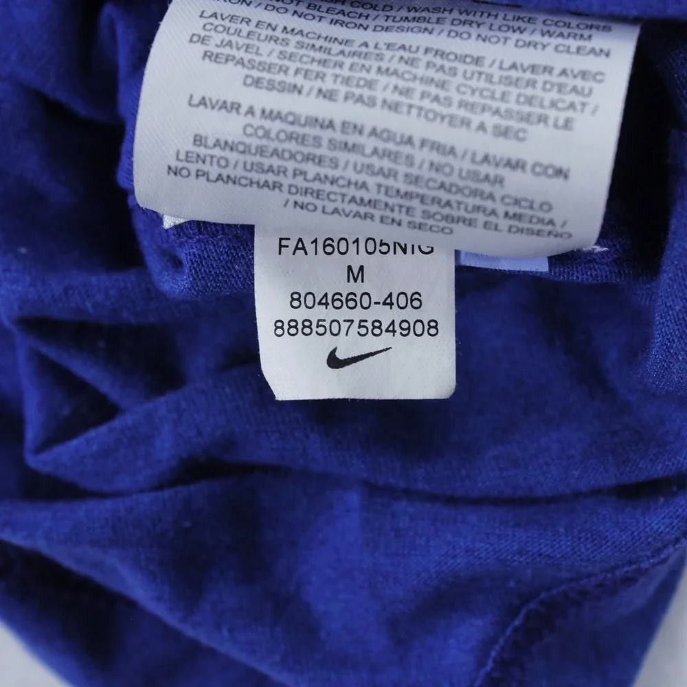 Nike Women's Size Medium Blue Dri-Fit Running Racerback Tank Top